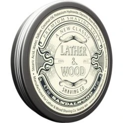 Lather & Wood Shaving Soap Sandalwood Simply The Best Luxury Shaving Cream Tallow Dense Lather With Fantastic Scent For The Worlds Best Wet Sh