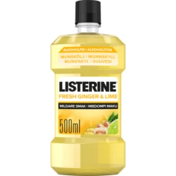 Listerine Fresh Milder Taste Ginger & Lime 500ml