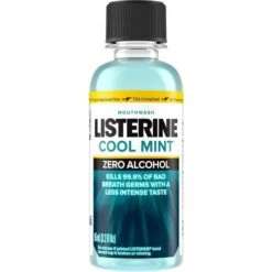 Listerine Zero Alcohol Mouthwash Cool Mint 95ml