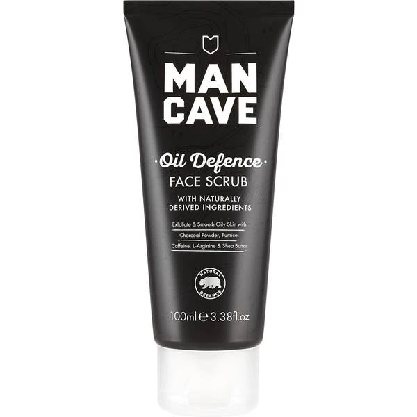 ManCave Oil Defence Face Scrub 100ml 1 ManCave Oil Defence Face Scrub 100ml