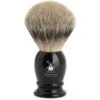 Mühle Silvertip Barberkost, 21 Mm, Classic, Sort Kunstharpiks