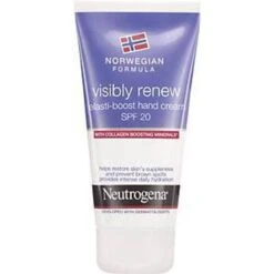 Neutrogena Norwegian Formula Visibly Renew Elasti-Boost SPF20 Hand Cream 75ml