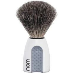 Nom ERIK Barberkost, Pure Badger, White