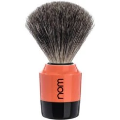 Nom MARTEN Shaving Brush Pure Badger Coral