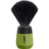 Nom MAX Shaving Brush Black Fibre Olive Olive