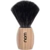 Nom OLE Vegan Black Fibre Shaving Brush, Pure Ash