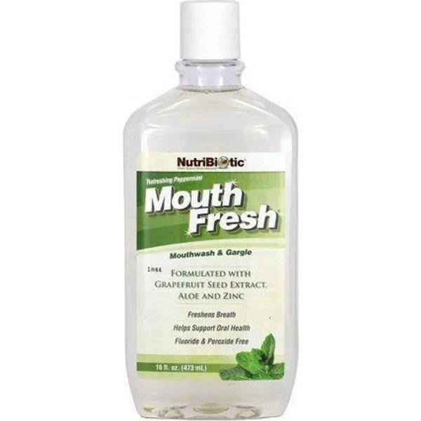 Nutribiotic Mouth Fresh Mouthwash Peppermint 16 1 Nutribiotic Mouth Fresh Mouthwash Peppermint 16