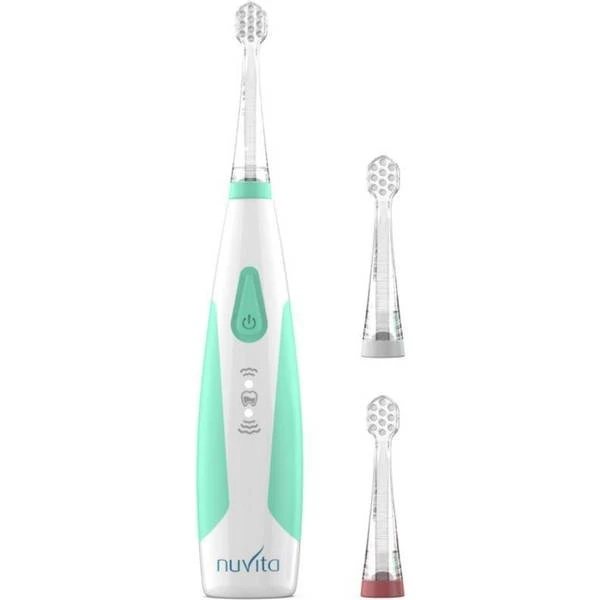 Nuvita Sonic Clean&Care Sonic Toothbrush 2 Replacement Heads For Kids 1 Nuvita Sonic Clean&Care Sonic Toothbrush 2 Replacement Heads For Kids