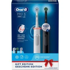 Oral B Oral-B Electric Toothbrush PRO3 3900 DUO
