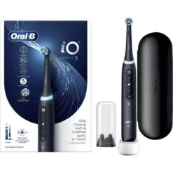 Oral B Oral-B Electric Toothbrush IOG5.1B6.2DK IO5 Rechargeable, For Adults, Number Of Brush Heads Included 1, Matt Black, Number Of Teeth Brushing Modes 5