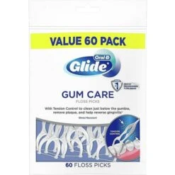 Oral B Oral-B Glide 60-Count Gum Care Floss Picks