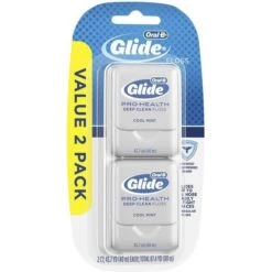 Oral B Oral-B Glide Pro-Health Deep Clean Dental Floss Cool Mint 2-pack
