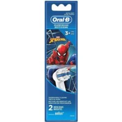 Oral B Oral-B Replacement Brush Heads, Extra Soft, 3+ Yrs, Spiderman, 2