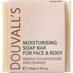 Organic Argan Frankincense & Orange Soap 100G