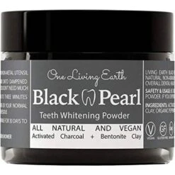 Pearl Activated Charcoal Teeth Whitening Toothpaste Vegan Coconut