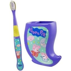 Peppa Pig Tandbørste & Vandhane Springvand