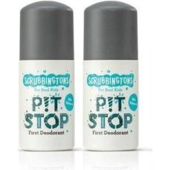 Pit Stop Children'S Natural First Deodorant 2 X 50Ml