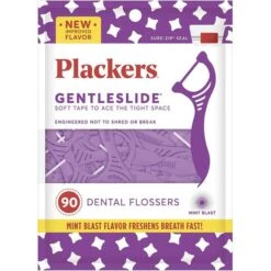 Plackers Gentleslide Dentla For Tight Teeth 90