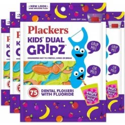 Plackers Kids Dental Floss 75 Count