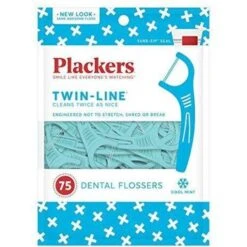 Plackers Whitening Twin Line Floss 75 Ct 3