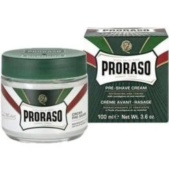 Proraso Pre And Post Shave Cream With Menthol And Eucalyptus Refreshing 3.6 Oz