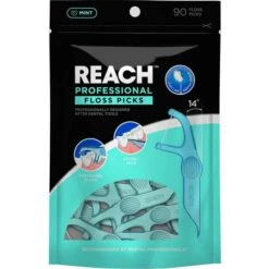 Reach Interdental Flosser Pick Acute Angle