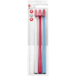 Swiss Dent Profi Gentle Toothbrushess Extra Soft 3-pack