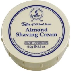 Taylor Of Old Bond Street Almond Shaving Cream Bowl 150g