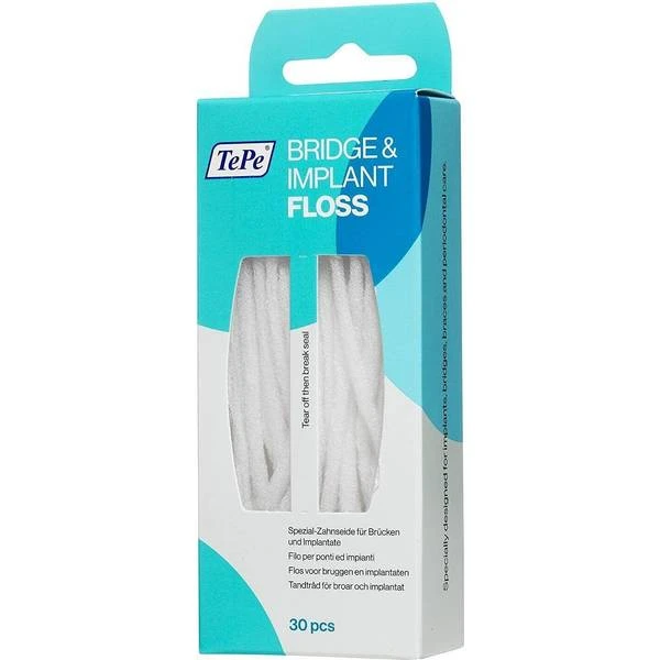 TePe Bridge & Implant Floss 30-pack 1 TePe Bridge & Implant Floss 30-pack