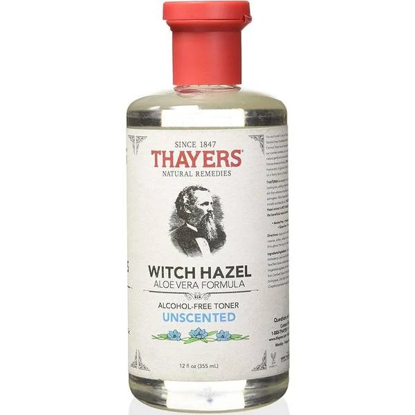 Thayers Witch Hazel Facial Toner Unscented 355ml 1 Thayers Witch Hazel Facial Toner Unscented 355ml