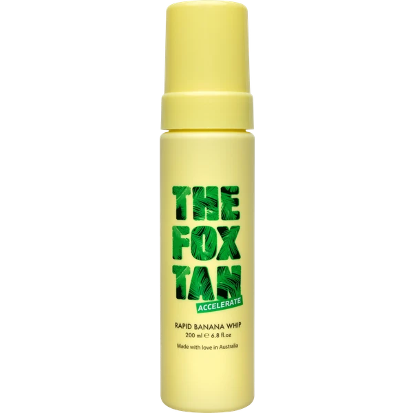 The Fox Tan Rapid Banana Whip Lotion 200ml 1 The Fox Tan Rapid Banana Whip Lotion 200ml