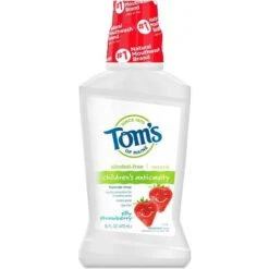 Tom's Of Maine Children's Anticavity Mouth Rinse Silly Strawberry 16