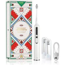 USMILE U3 Sonic Electric Toothbrush 2 Replacement Heads Sunlight White