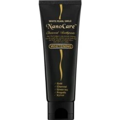 White Pearl NanoCare Toothpaste Activated Charcoal Nanoparticles Of Gold 100