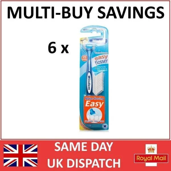 Wisdom Clean Between Easy Flosser Handle & 25 2 Wisdom Clean Between Easy Flosser Handle & 25 - Image 2