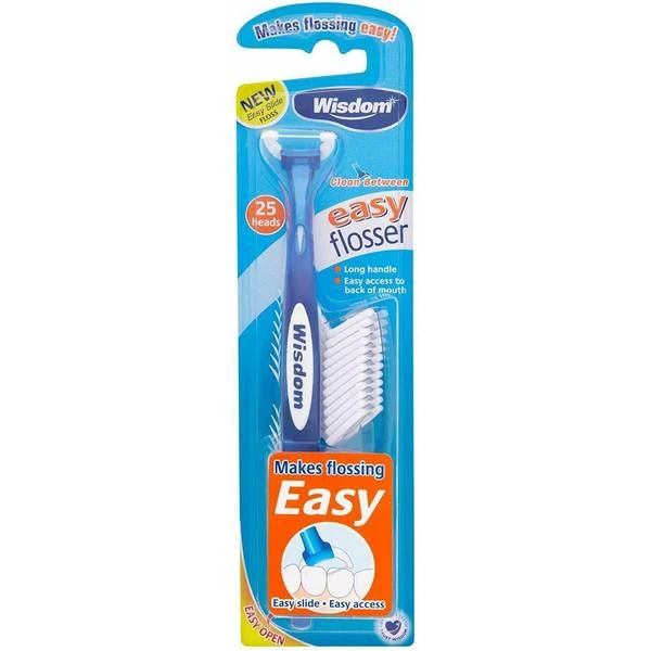 Wisdom Clean Between Easy Flosser Handle & 25 1 Wisdom Clean Between Easy Flosser Handle & 25