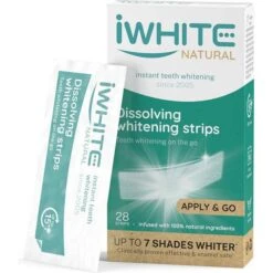 IWhite Natural Dissolving Whitening Strips 28-pack